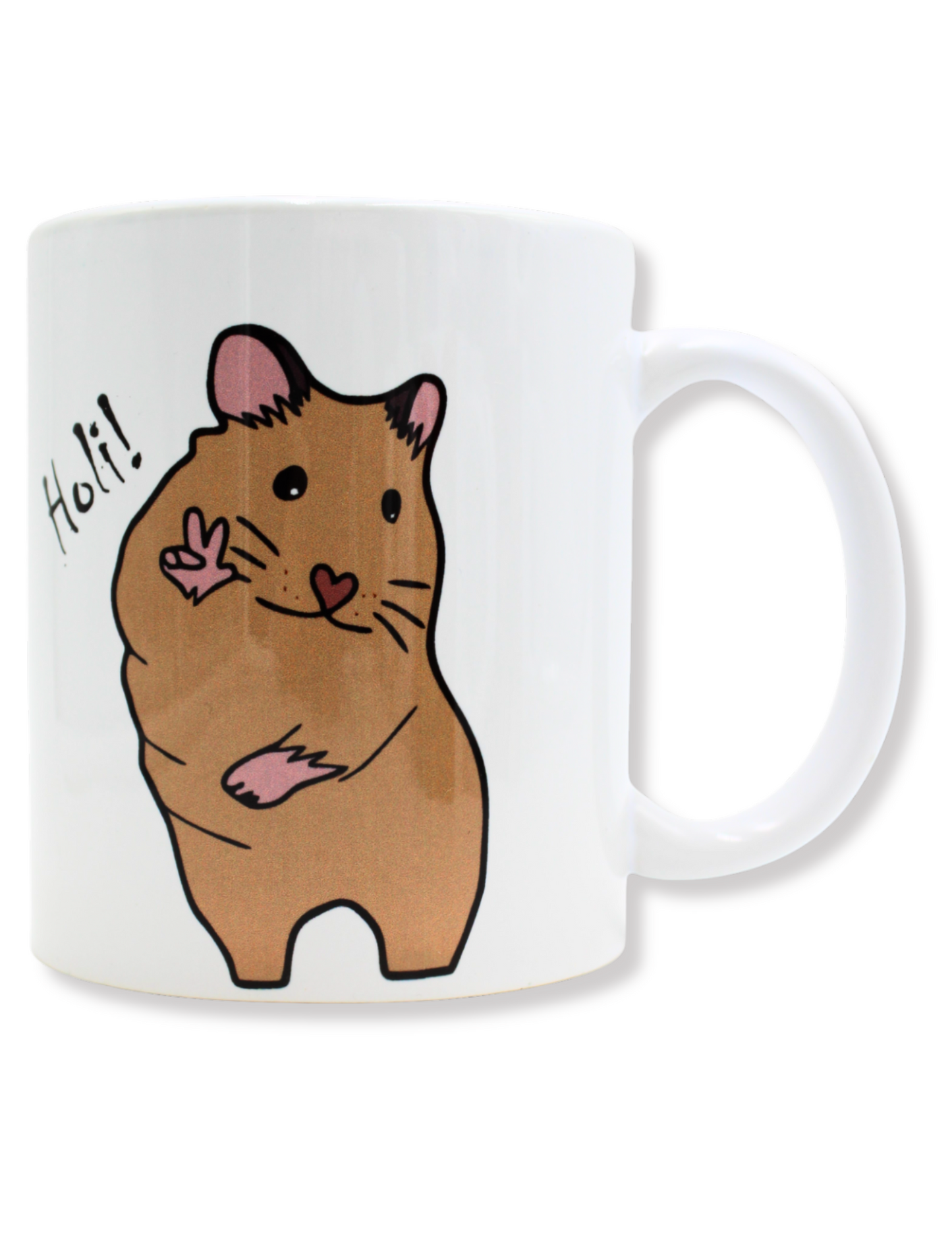 Taza De Cerámica Hàmster Holi