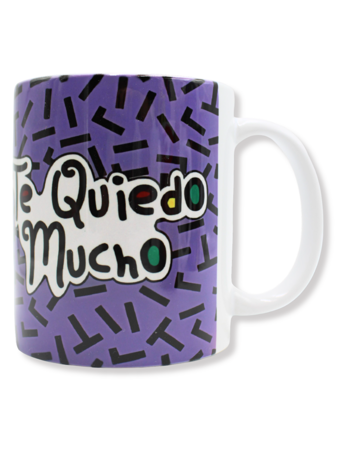 Taza De Cerámica Rugrats Carlitos Morada