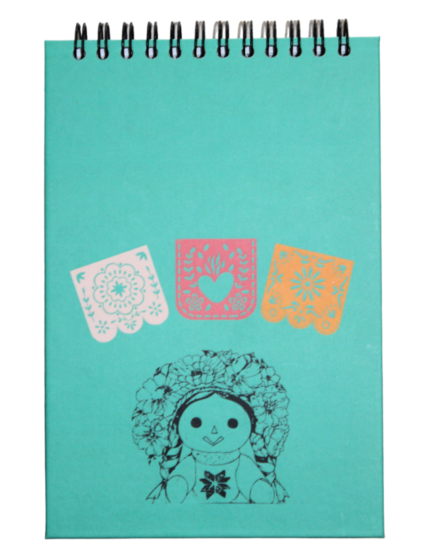 Cuadernos Mestizos, Estilo Francés Con Diseño De Mexicanitas.