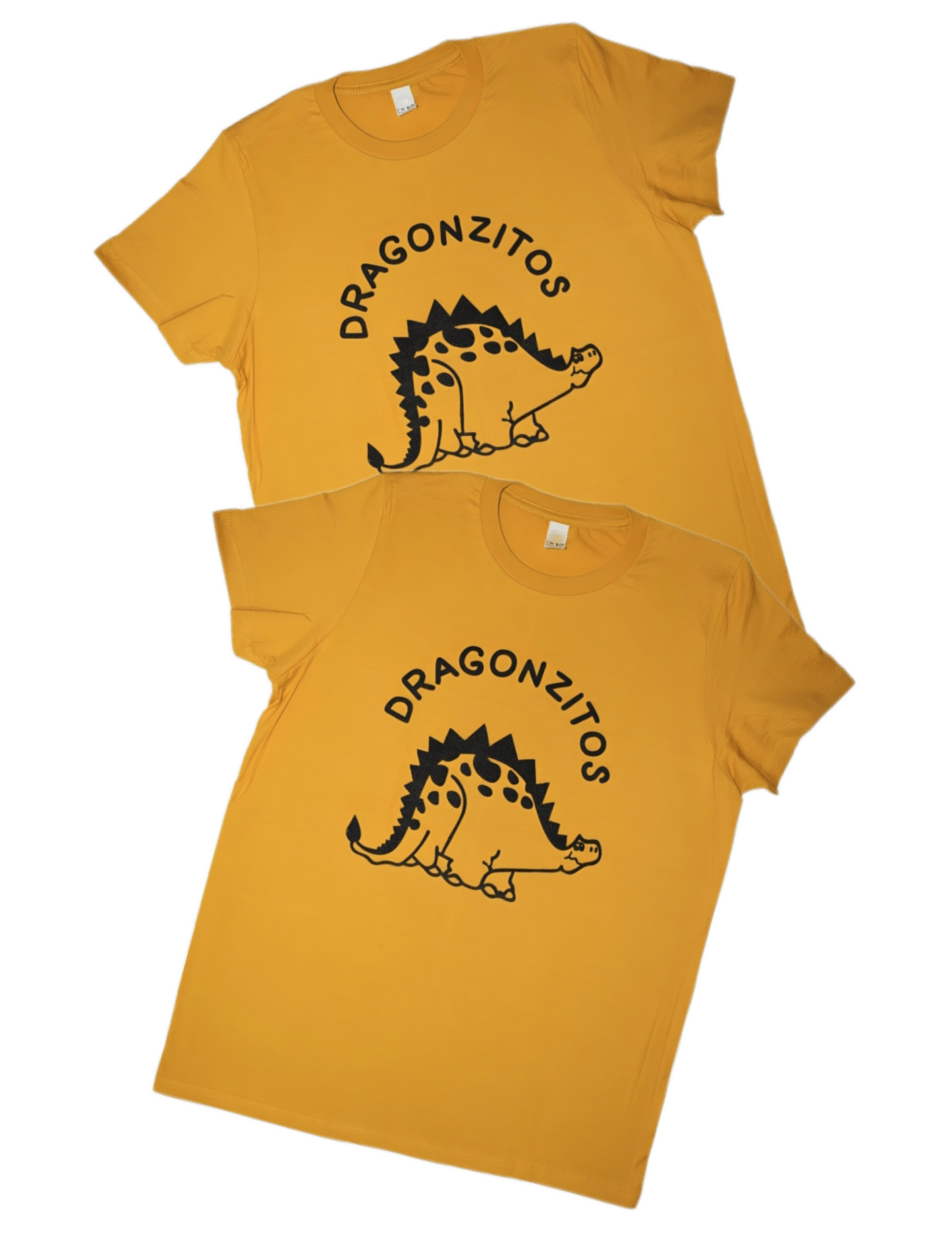 Playera Diseño Dragonzitos Amarillo Unisex