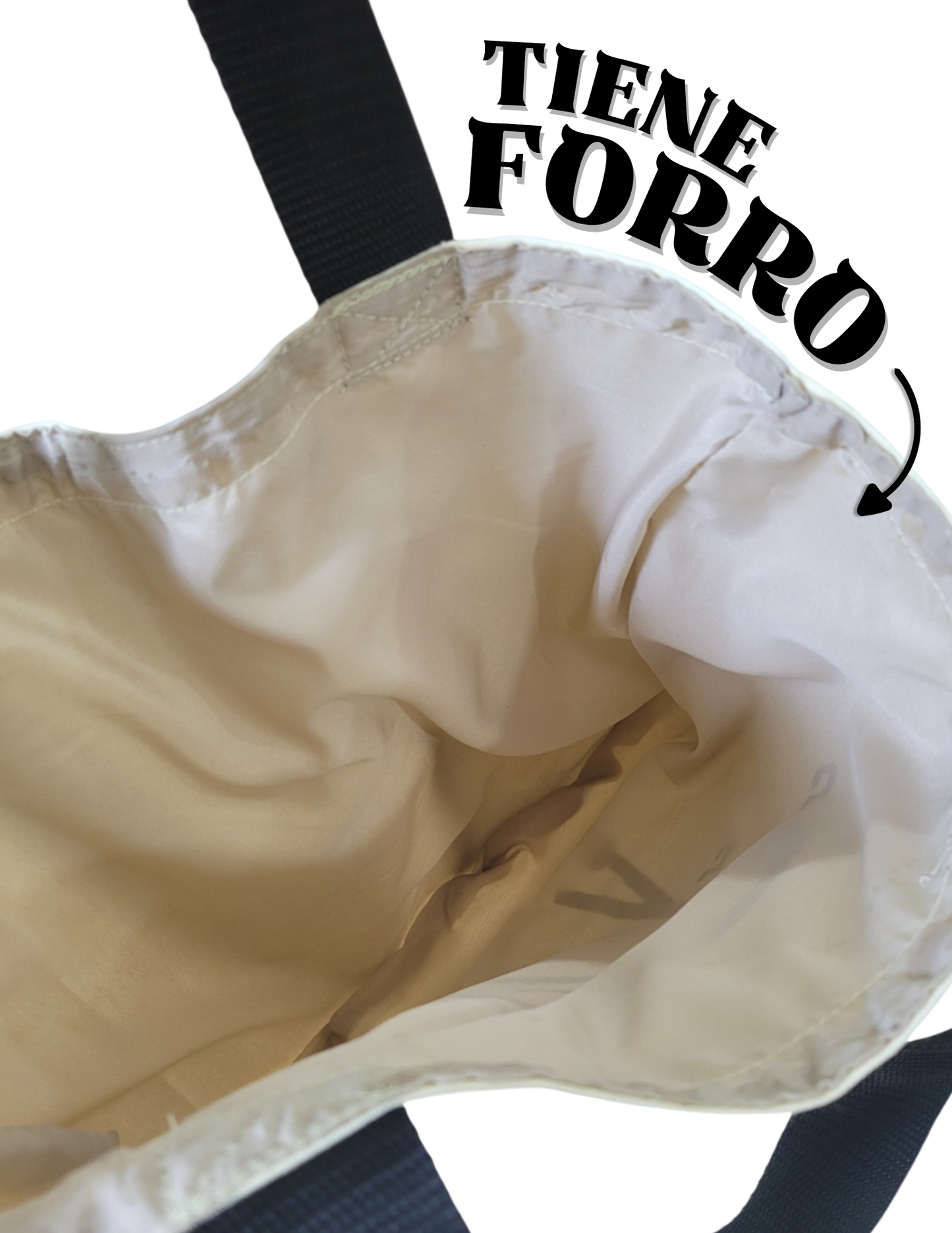 Totebag De Tela Con Diseño De Luchas