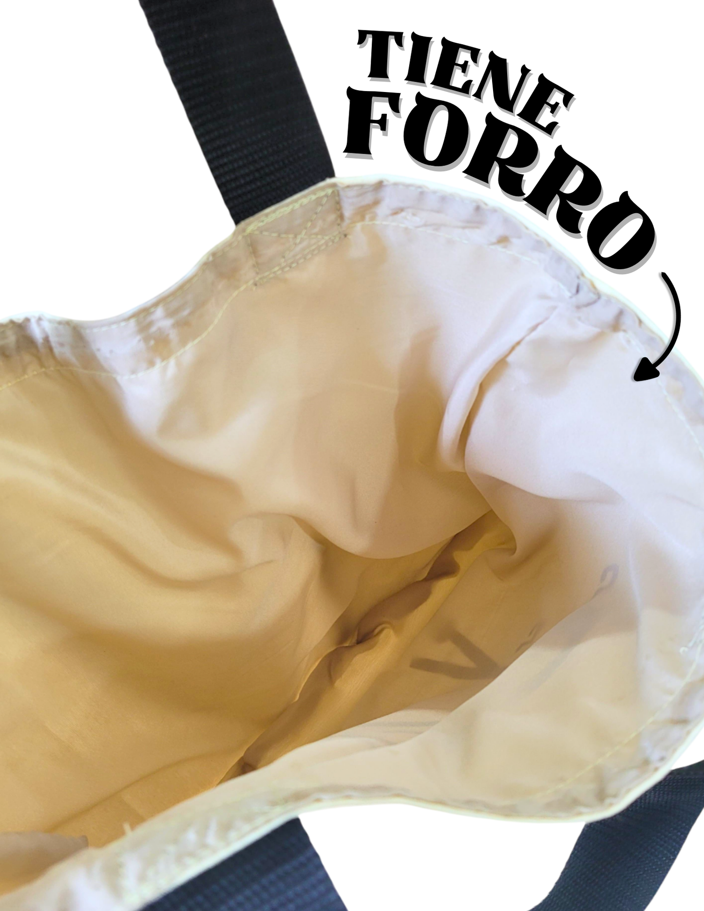 Totebag De Tela Con Diseño De Snoopy