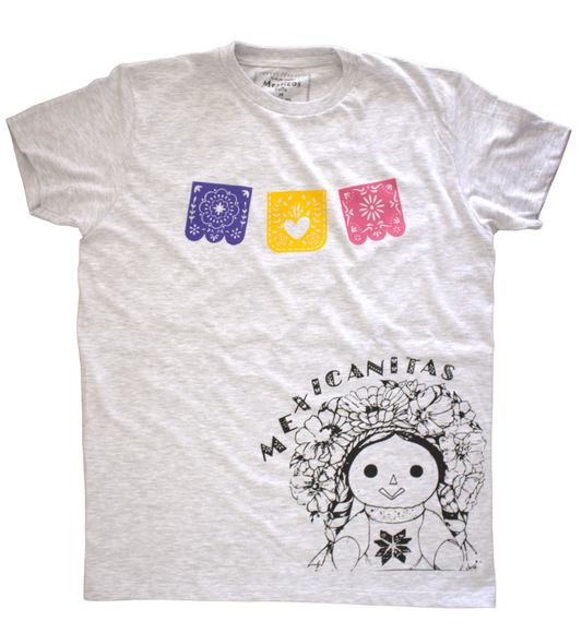 Playera Diseño Mexicanitas Unisex