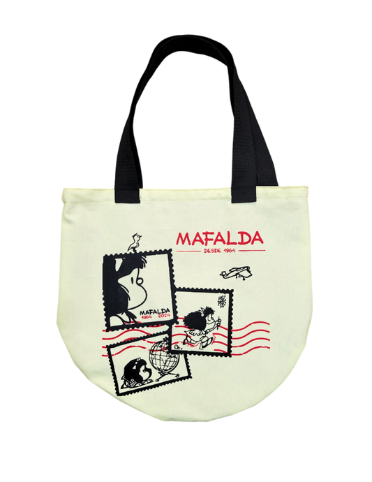 Totebag De Tela Con Diseño De Mafalda