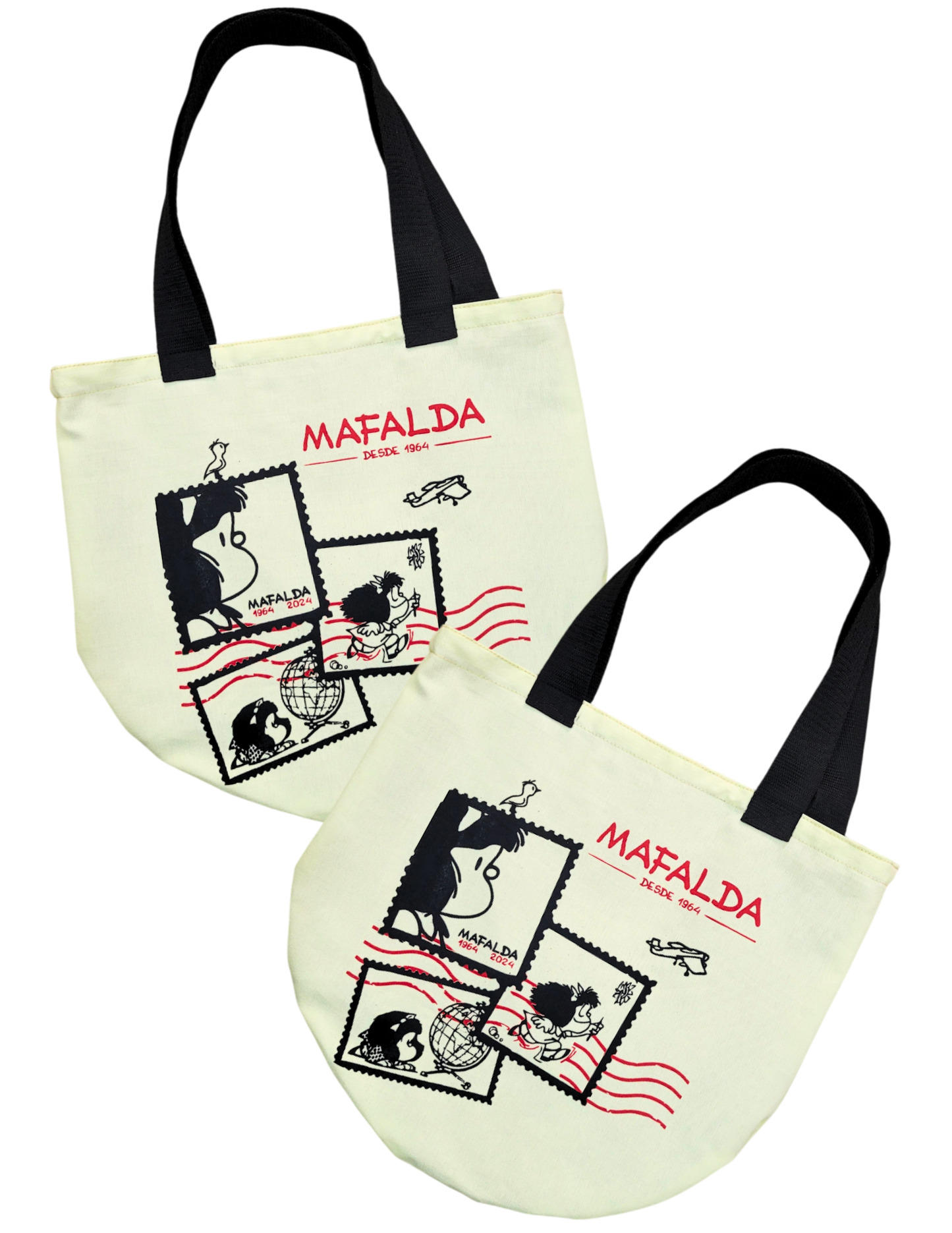 Totebag De Tela Con Diseño De Mafalda